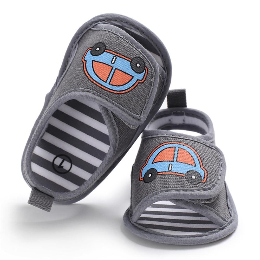 Baby Canvas Magic Tape Cartoon Cartoon Sandals Wholesale Toddler Shoes - PrettyKid