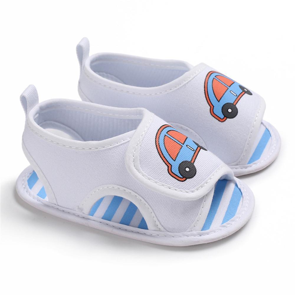 Baby Canvas Magic Tape Cartoon Cartoon Sandals Wholesale Toddler Shoes - PrettyKid