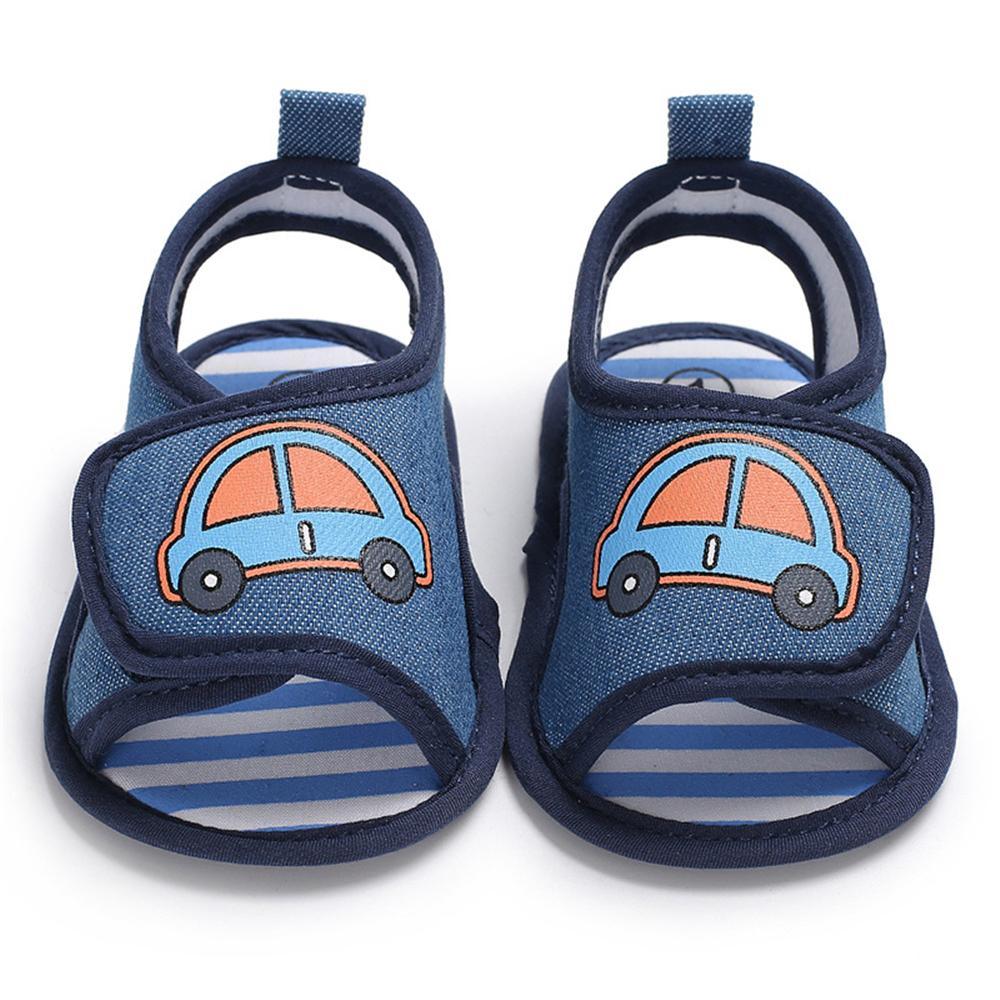 Baby Canvas Magic Tape Cartoon Cartoon Sandals Wholesale Toddler Shoes - PrettyKid