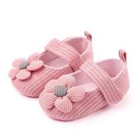 Baby Girls Magic Tape Flower Sweet Flats - PrettyKid