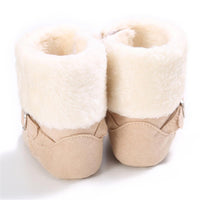 Baby Unisex Magic Tape Fur Winter Boots Wholesale - PrettyKid