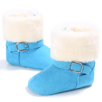 Baby Unisex Magic Tape Fur Winter Boots Wholesale - PrettyKid