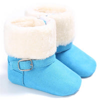 Baby Unisex Magic Tape Fur Winter Boots Wholesale - PrettyKid