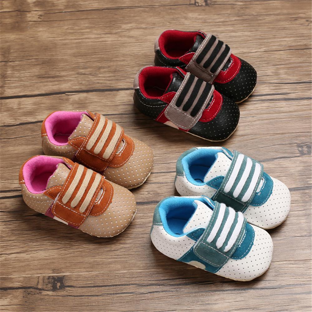 Baby Unisex Magic Tape Soft Infant Shoes Wholesale Shoes For Kids - PrettyKid