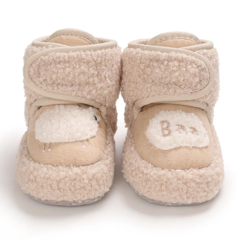 Baby Unisex Magic Tape Warm Snow Boots Wholesale Baby Shoes Suppliers - PrettyKid