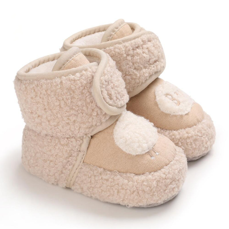 Baby Unisex Magic Tape Warm Snow Boots Wholesale Baby Shoes Suppliers - PrettyKid