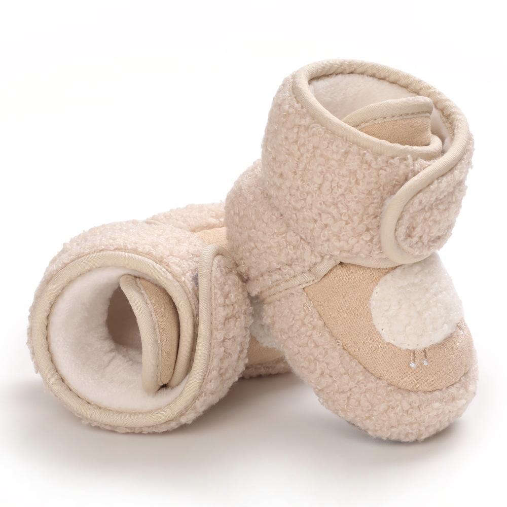 Baby Unisex Magic Tape Warm Snow Boots Wholesale Baby Shoes Suppliers - PrettyKid