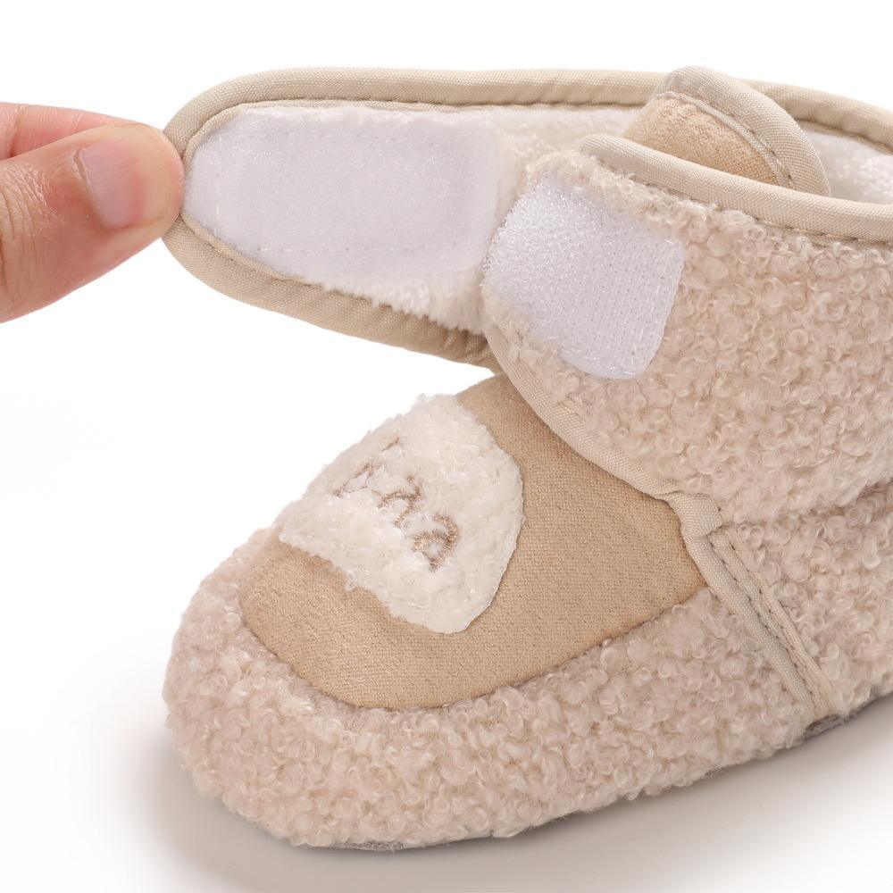 Baby Unisex Magic Tape Warm Snow Boots Wholesale Baby Shoes Suppliers - PrettyKid