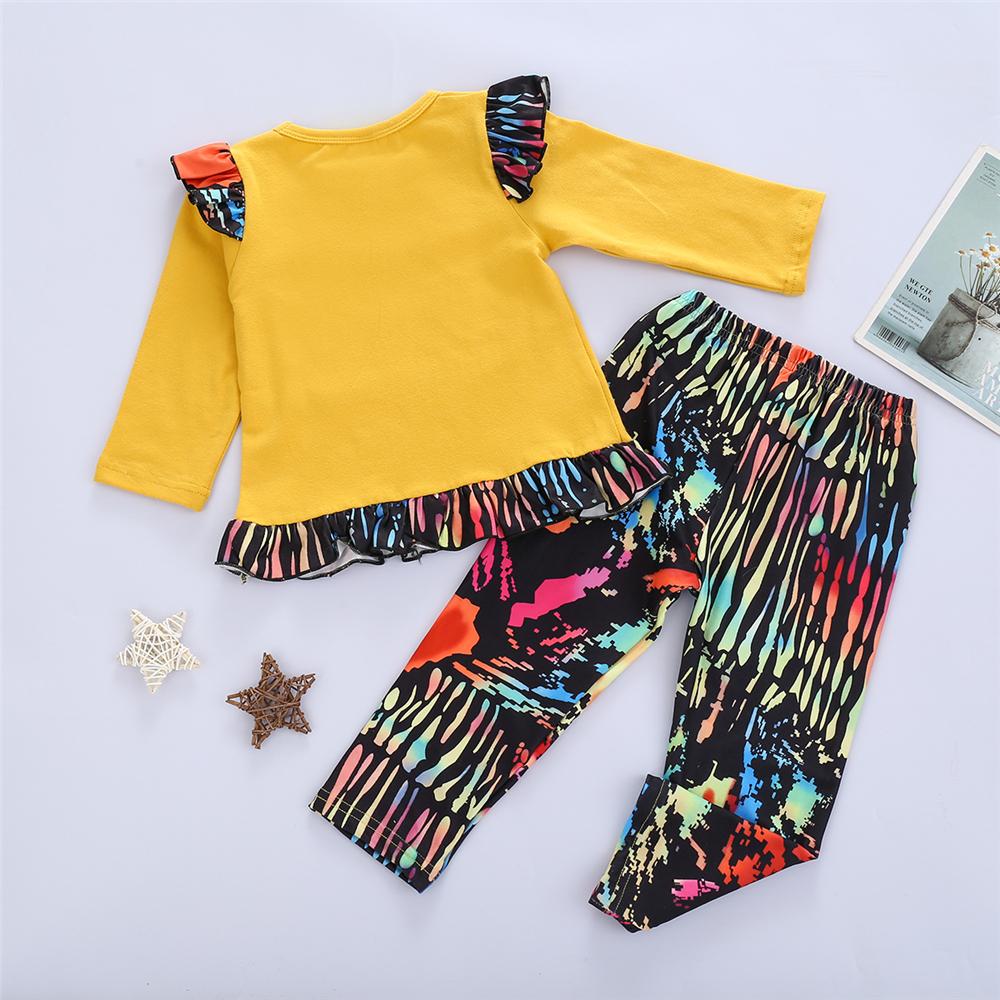 Toddler Mama's Girl LongSleeve Tie Dye Top & Pants Toddler Girls Wholesale - PrettyKid