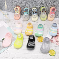 Baby Mesh Solid Sock Shoes Comfy Flats - PrettyKid