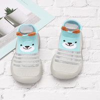 Baby Mesh knitted Cartoon Sock Shoes Cute Flats - PrettyKid