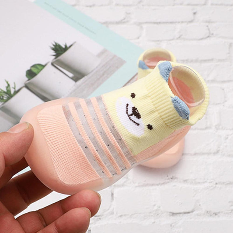 Baby Mesh knitted Cartoon Sock Shoes Cute Flats - PrettyKid