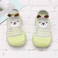 Baby Mesh knitted Cartoon Sock Shoes Cute Flats - PrettyKid