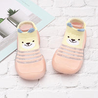 Baby Mesh knitted Cartoon Sock Shoes Cute Flats - PrettyKid