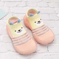 Baby Mesh knitted Cartoon Sock Shoes Cute Flats - PrettyKid