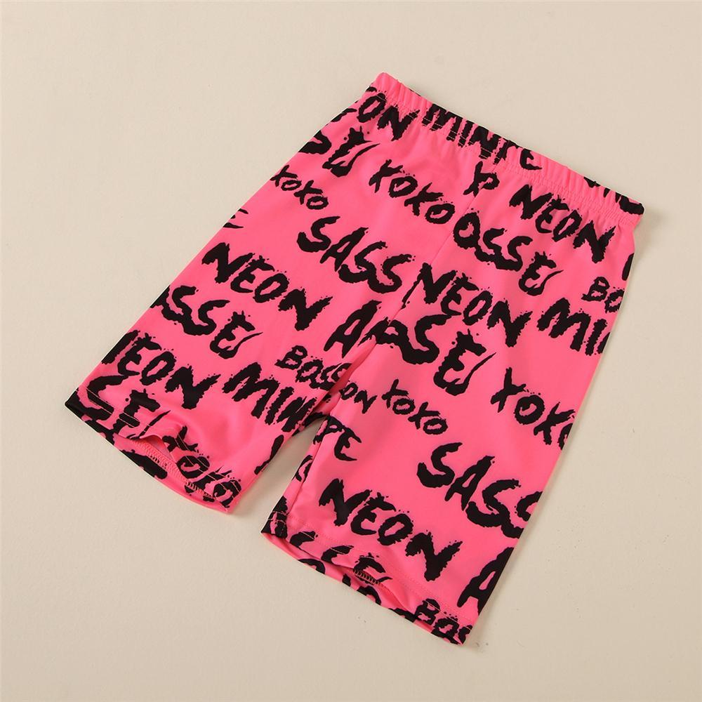 Girls Mini Boss Letter Printed Long Sleeve Hooded Top & Bottoms Girl Boutique Clothing Wholesale - PrettyKid
