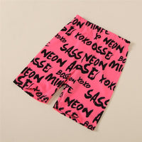 Girls Mini Boss Letter Printed Long Sleeve Hooded Top & Bottoms Girl Boutique Clothing Wholesale - PrettyKid