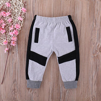 Boys Mini Boss Printed Short Sleeve Top & Pants Wholesale Boys Suits - PrettyKid