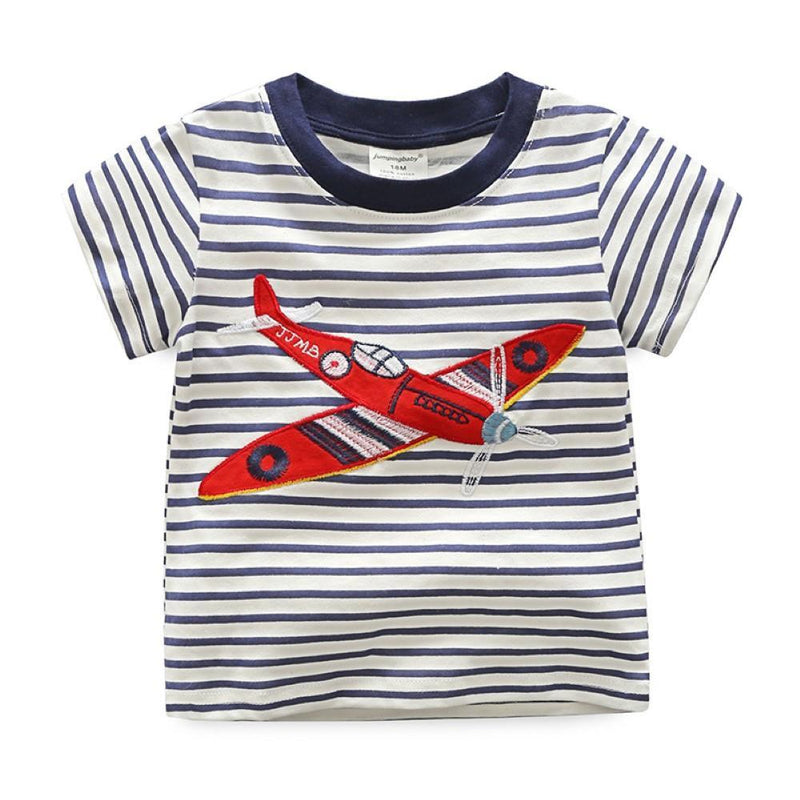 Boys New Style Summer Short Sleeve Boys' Tee Toddler Boy Tee - PrettyKid