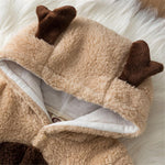 Baby Newborn Cute Hooded Long Sleeve Romper Buy Baby Clothes Wholesale - PrettyKid