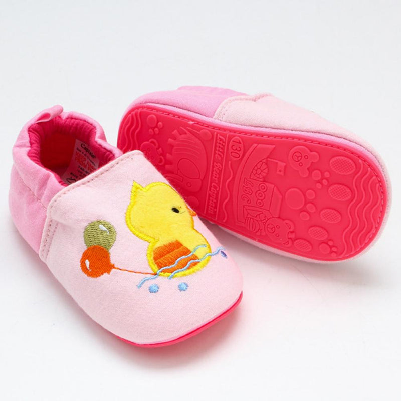 Baby Non-Slip Duckling Cartoon Printed Flats Shoes - PrettyKid