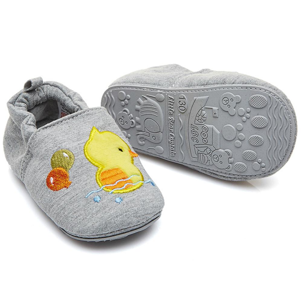 Baby Non-Slip Duckling Cartoon Printed Flats Shoes - PrettyKid