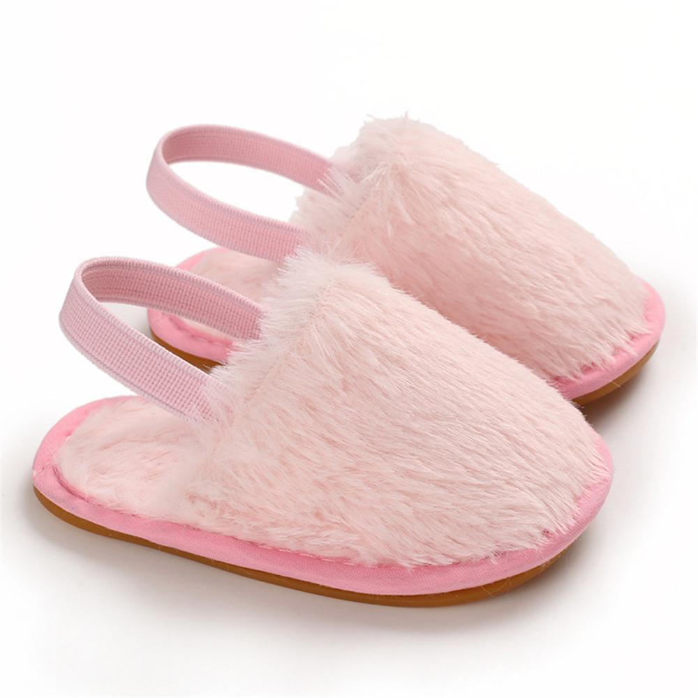 Baby Non-slip Fur Shoes Casual Sandals Baby Boys Winter Shoes - PrettyKid