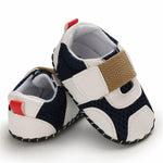 Baby Boys Non-slip Magic Tape Flat Toddler Shoes - PrettyKid
