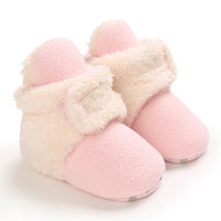 Baby Unisex Non-slip Magic Tape Warm Boots Wholesale Baby Shoes Suppliers - PrettyKid