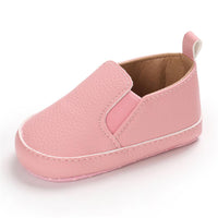 Baby Girls Non-slip Toddler Solid Slip On Sneakers - PrettyKid