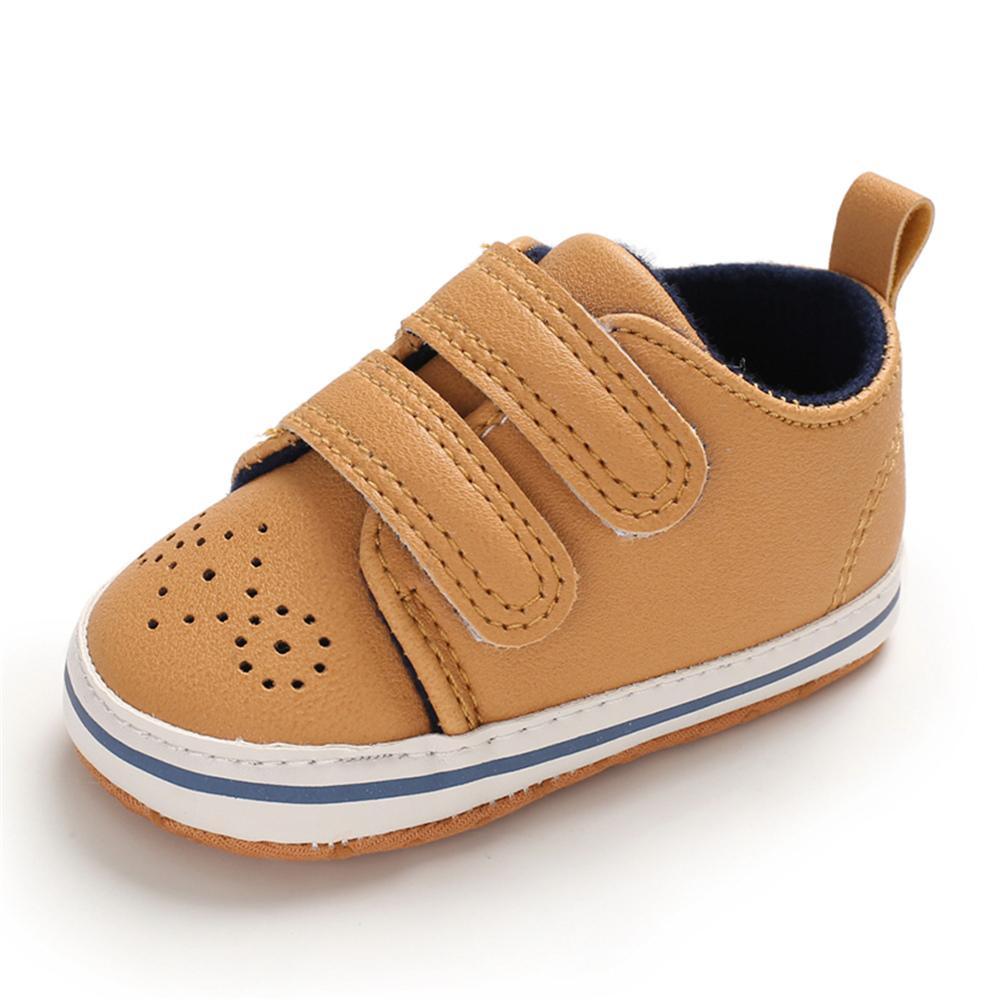 Baby Boys Non Slip Magic Tape Sneakers Baby Boy Shoes - PrettyKid