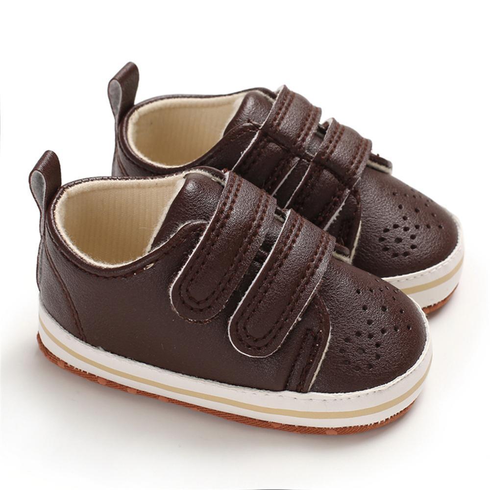 Baby Boys Non Slip Magic Tape Sneakers Baby Boy Shoes - PrettyKid