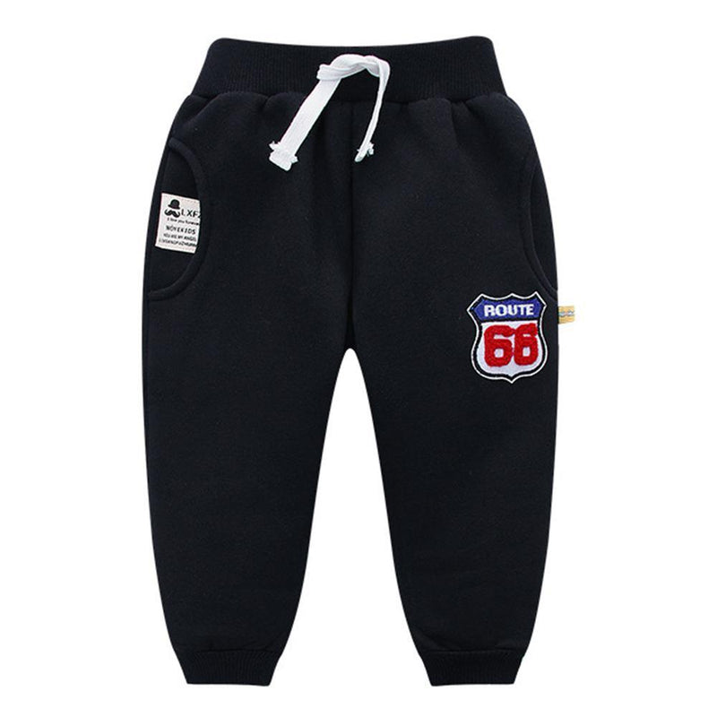 Boys Number Warm Pants Baby Boy Boutique Wholesale - PrettyKid