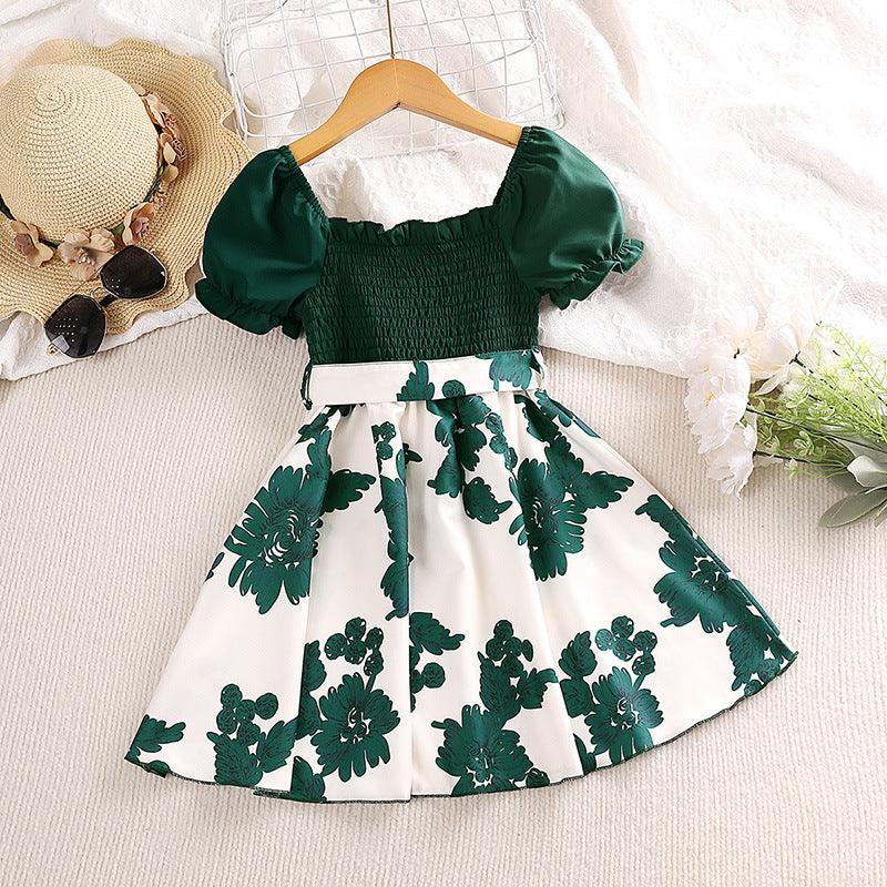 Children's Printed Dress, New Style In Summer