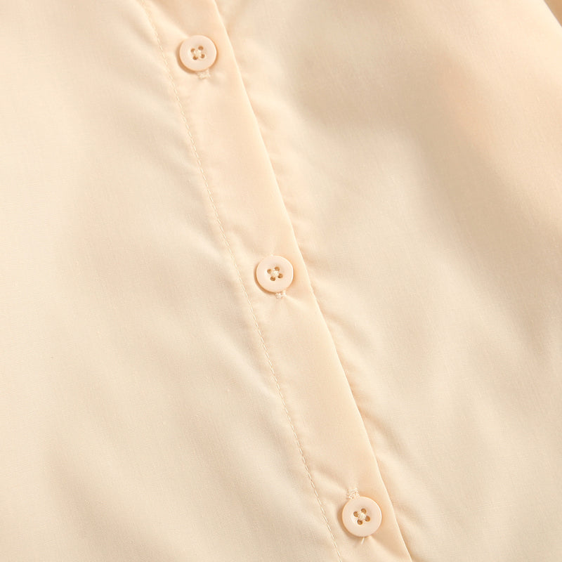 Toddler Kids Girls' Lapel Long Sleeve Ruffle Shirt Skirt Knitted Vest Vest Suit - PrettyKid