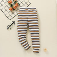 Toddler Kids Striped Long Sleeve T-shirt Pants Set - PrettyKid