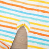 Baby Boys Girls Color Stripe Wrap Jumpsuit - PrettyKid