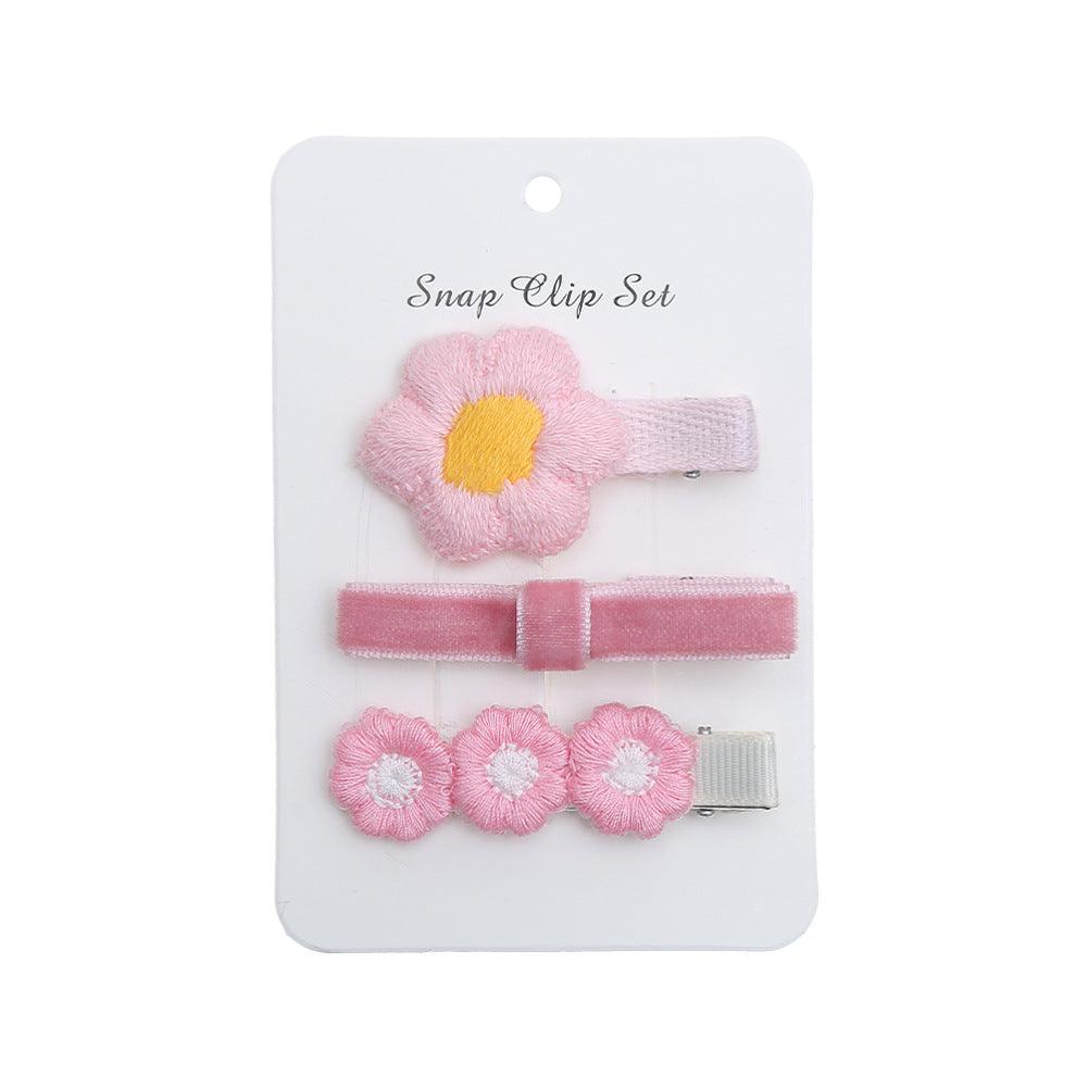 Daisy Hairpin 3-piece Set of Cute Flower Headwear Hairpin