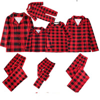 Parent-Child Plaid Long Sleeve Cardigan Sets Mommy And Me Wholesale - PrettyKid