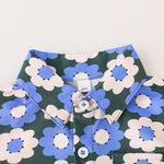 Toddler Boys Floral Print Short Sleeved Shirt Shorts Set - PrettyKid