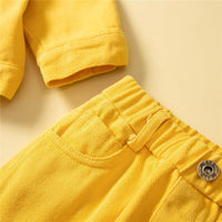 Spring and Summer New Girls' Suit Two Piece Long Sleeve Fashion Clothes for Children - PrettyKid