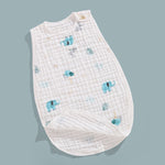 Baby Summer Sleeveless Vest Cotton Gauze Baby Sleeping Bag - PrettyKid
