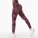 2022 Spring and Summer New Seamless Knitted Lifting Hip Sports Leggings Comfortable Outdoor Fitness Yoga Pants - PrettyKid