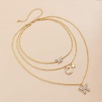 Multilevel Butterfly Clavicle Chain - PrettyKid