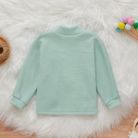 Toddler Kids Girls' Solid Color Knitted Coat Children's Boutique Clothing Suppliers - PrettyKid