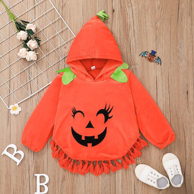 Toddler Kids Cartoon Halloween Children's Hoodie Tops Childrenswear Wholesale - PrettyKid