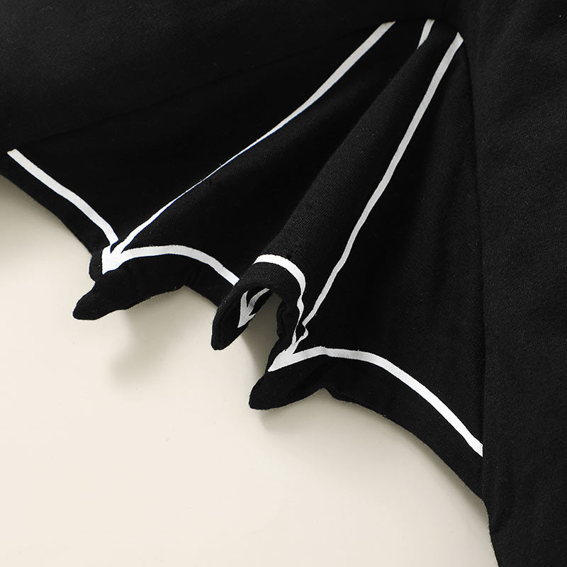 Baby Boys Halloween Batman Long Sleeve Jumpsuit - PrettyKid