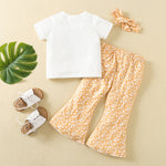 2022 Spring New Girls Letter Print Suit - PrettyKid