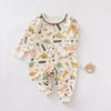Baby One-piece Clothes Men and Women Baby Clothes Spring and Summer Newborn Toddlers Long-sleeved Pajamas Cotton Harness Crawl Clothes Spring Clothes - PrettyKid