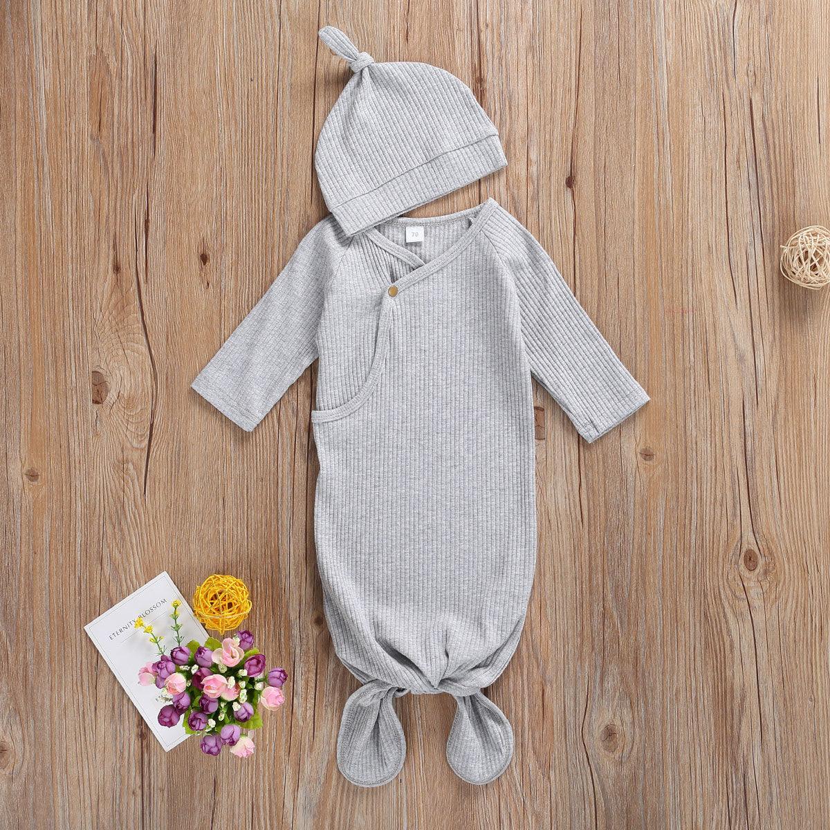 Baby's Long Sleeved Sleeping Bag Kick Proof Jumpsuit - PrettyKid